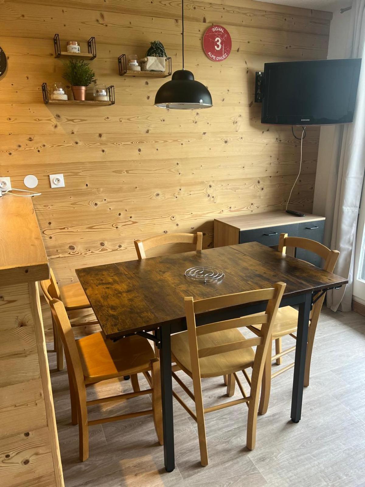 Appartement Pied Des Pistes-Alpe D'Huez-Les Bergers-1 Chambre-5 Personnes Kültér fotó